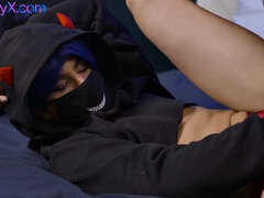 Tickled femboy twink fucked in butthole by hard dick