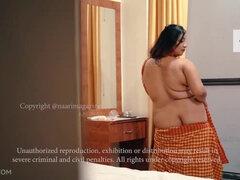 크고 아름다운 여자, 큰 엉덩이, 큰 가슴, 에로틱, 집에서 만든, 인도인, 밀프, 혼자