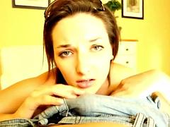 Amateur, Nana, Beauté, Sucer une bite, Éjaculation interne, Webcam