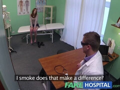 Linda Sweet moans with pleasure while taking a hot creampie from her fakehospital doctor