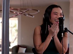 아시안, 오랄섹스, 여자, 대단히, 오르가슴, 현실, 청소년, 장난감들