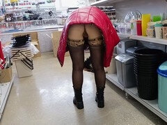 Exibicionismo, Calcinha, Público