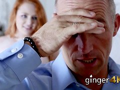 Obciąganie, Tatuś, Włochaty, Hardcore, Hd, Cipka, Rudowłosa, Nastolatki