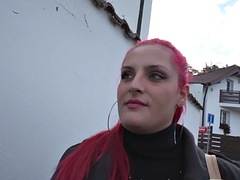 Leie, Tussi, Grosse titten, Pov, Öffentlich, Realität