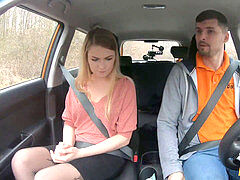 Obciąganie, Samochód, Wytrysk, Europejski, Rzeczywistość