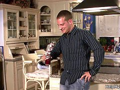 Checa, Polla, Sexo duro, Hd, Marido, Cocina, Gritar, Esposa