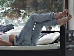 Sucer une bite, Pieds, Fétiche, Fétiche des pieds, Petite amie, Hard, Actrice du porno, Adolescente