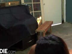 Blondin, Avsugning, Brunett, Bil, Sperma shot, Snopp, Doggystyle, Hd