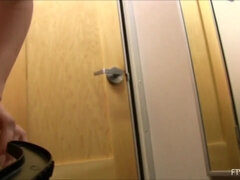 Skinny babe Lena Anderson hot solo video