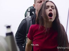 Cumizás, Gesztenyebarna, Hd, Szabadban, Nyilvános, Valóság, Vékony, Tini
