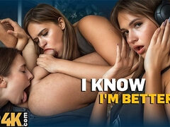 18 ans, Sucer une bite, Fétiche, Jeux, Hard, Russe, Plan cul à trois, Nénés