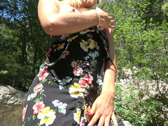 Stor kukk, Sæd i munnen, Onani, Utendørs, Realitet, Tenåring