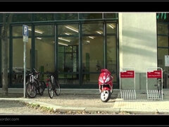 Brunette, Hunn, Fetisj, Tysk, Hd, Nudist, Utendørs, Offentlig