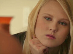 Blondin, Avsugning, Sperma shot, Smutsig, Ansiktsbehandling, Hd, Tonåring, Fru