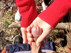 Leie, Braunhaarige, Paar, Spermaladung, Fetisch, Hd, Japanische massage, Öffentlich