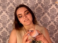 Vies praten, Dominante vrouw, Russisch, Voorbinddildo, Tiener