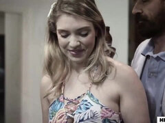 Blondína, Kuřba, Striekanie semena, Hardcore, Hd, Drobunké, Teenka