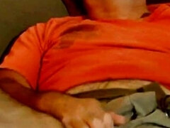 Amateur, Grosse bite, Poilue, Branlette thaïlandaise, Masturbation, Solo