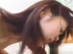 Ázsiai, Ráélvezés, Szőrös, Japán, Tini