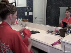 Morena, Hembra, Peludo, Hd, Lencería, Madres para coger, Ducha, Solo