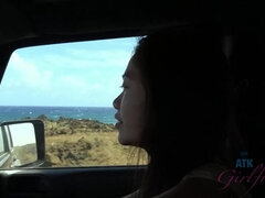 Azjatka, Palcówka, Dziewczyna, Drobna, Ogolona, Palenie, Squirting, Cycki