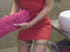 Piękna, Brunetka, Złapany, Rogacz, Lalka, Hd, Rzeczywistość, Cycki