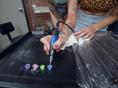 Amateur, Americano, Asiático, Mamada, Corridas, Polla, Corridas faciales, Perforación