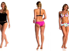 Bikinke, Stopala, Spandex