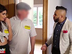 Velika rit, Velike joške, Blondinka, Fafanje, Zrela, Milf, Najstnice, Trojček