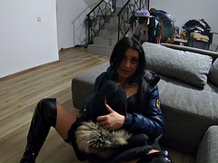 Amatör, Stövlar, Påklädda, Sammanställning, Fetisch, Latina, Milf