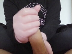 Cum shot, hand job, german