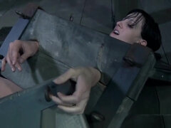 Wearing a metal cage helmet