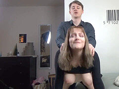 Voopiir, big tits fuck, moglie