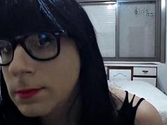 In den arsch, Schönheit, Grosser schwanz, Crossdresser, Klaffend, Absätze, Transfrau, Spielzeuge