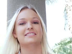 Cute amateur Victoria Brookes first scene