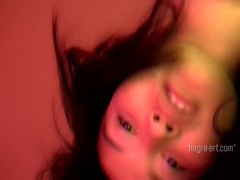 Asiater, Rumpe, Brunette, Brystvorter, Petite, Sjenert, Tynn, Pupper