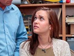 Engañando, Estilo perrito, Ffm, Sexo duro, Tetas naturales, Oficina, Flaco, Adolescente