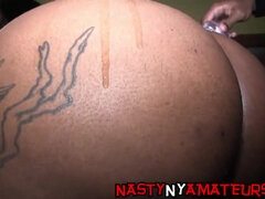 Tyłek, Piękne grube kobiety, Duży kutas, Czarny, Głebokie gardło, Kneblowanie, Wielorasowy, Cycki