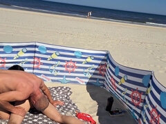 18, Amatör, Strand, Brunett, Hd, Utomhus, Offentlig, Tonåring