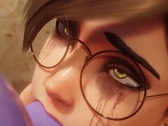 Tredimensionel, Anal, Stor røv, Stor pik, Bukkake, Gaping, Hårdt, Hård sex