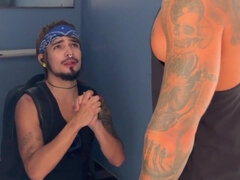 Amatør, Stor pik, Homoseksuel, Offentlig, Spansk, Tatovering