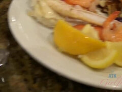 Amatør, Bad, Kjæreste, Piercingen, Fitte, Barbert, Tynn, Pupper