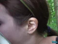 Amatør, Sædskud, Hundestilling, Håndjob, Udendørs, Pov, Offentlig, Fisse