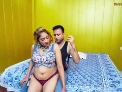 Indian Stepsister Pays EMI With Wild Sex To Loan Agent - Family Strokes 4K HD