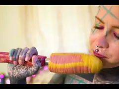 Anal, Blond, Fingring, Tysk, Hd, Naken, Tattovering, Pupper