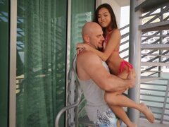 Anale, Asiatica, Pompino, Pisello, All'aperto, Ragazza