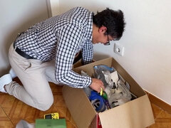 아마추어, 큰 엉덩이, 큰 가슴, 금발의, 거대한, 랑제리, 스타킹, 유니폼