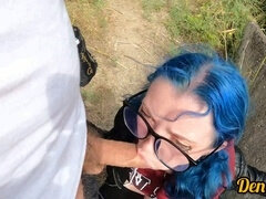 Stříkání spermatu, Na obličej, Na veřejnosti, Vyhublá