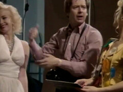 Thrilling orgy with gorgeous retro chicks