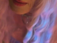 Badeværelse, Bondage disciplin sadomasochisme, Dominerende, Europærer, Ældre kvinde, Tisse, Shemale, Solo